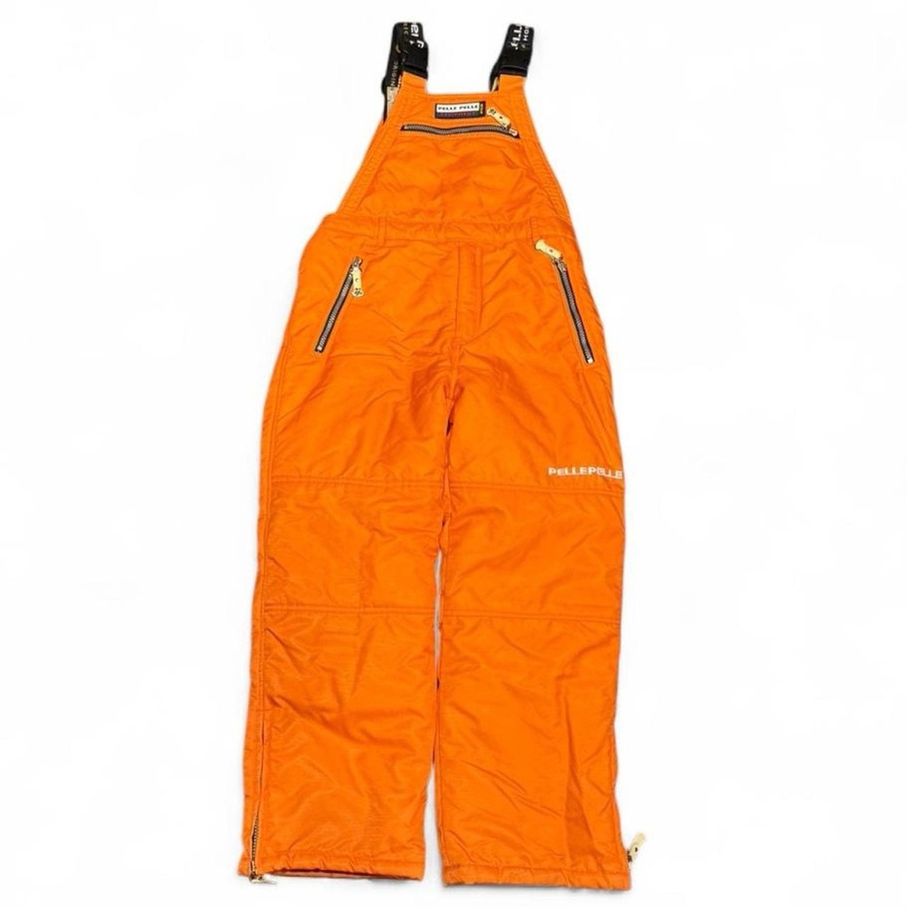 Y2K Pelle Pelle USA Equipment Wide Leg High Rise Overalls Insulated Snowpants